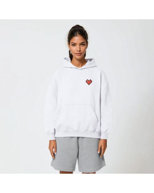 mysimplicated White Cotton Hoodie
