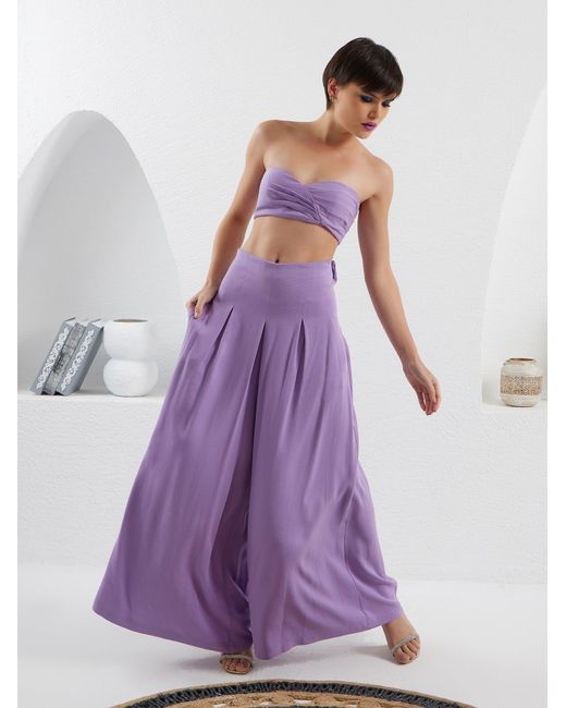 Lumina Eligma Purple The Palazzo Jacket