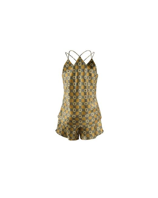 Emma Wallace Green Izzy Cami Set