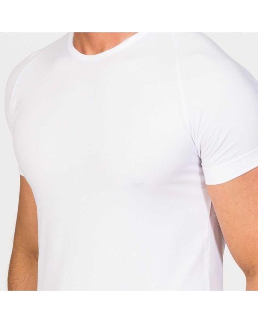 Zd - Zero Defects White Round Neck T-Shirt for men
