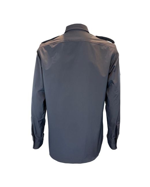 SNIDER Blue Cambridge Shirt for men