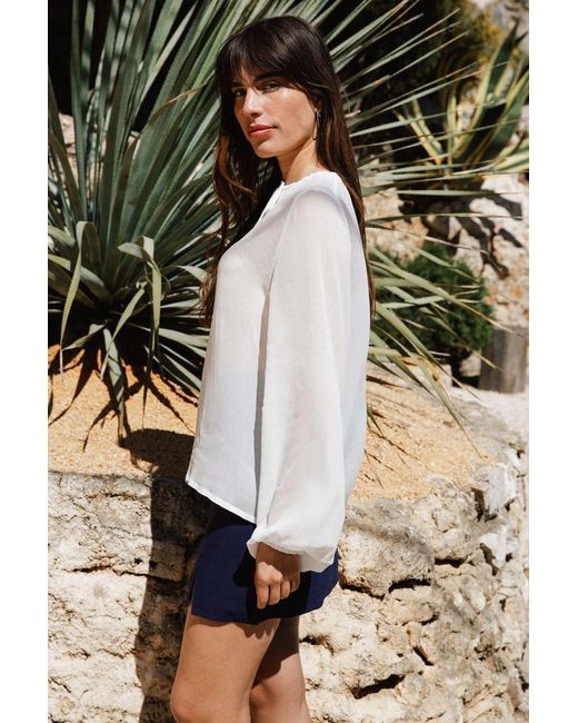AVANI Apparel Natural Blouse Silène