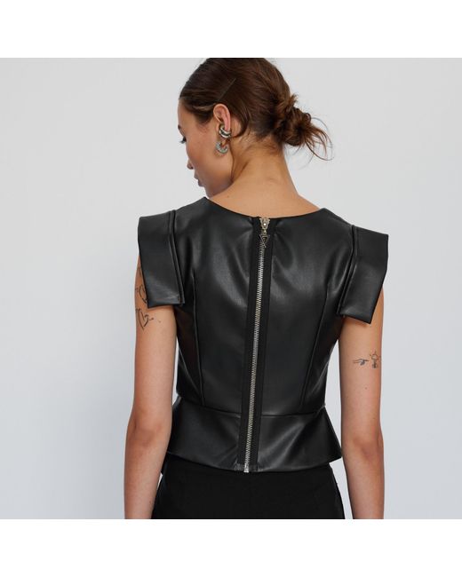 Mirimalist Black Concrete Bustier
