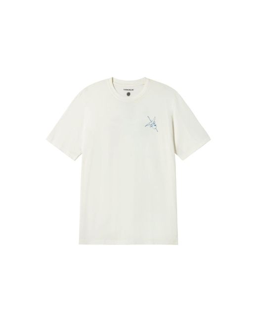 Thinking Mu White Chiringuito Aaron T-Shirt for men