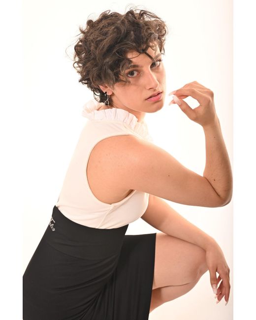 Frock Tales Black Mia Body Fit Seamless Skirt