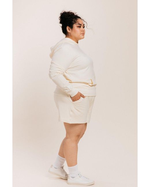 Ocio Leisurewear White Classic Softcore Short