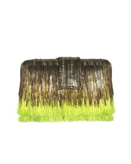 Simitri Multicolor Mojito Ombre Clutch