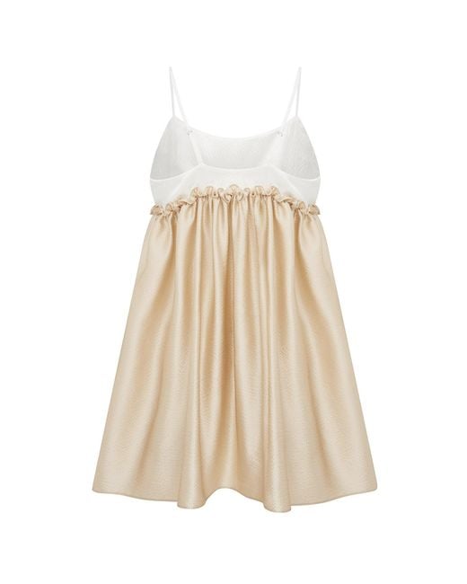 Lisa The Label Natural Angel Bow Dress
