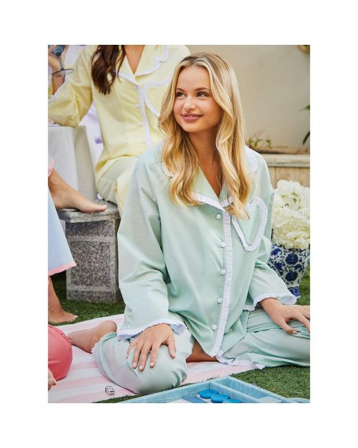 Love Letters X Blue Dolce Pistachio Pale/ Pajama Set