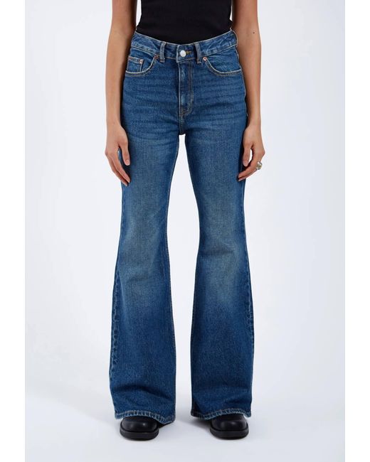 Dr. Denim Blue Elba Mid Bootcut