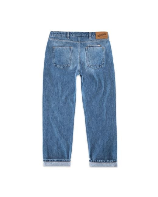 &SONS Trading Co Blue Jenson Straight Fit Jean Vintage Wash for men