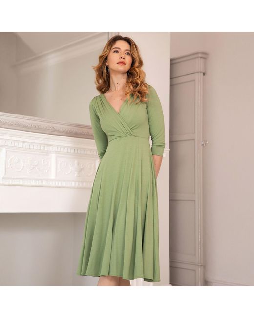 Alie Street London Green Annie Dress