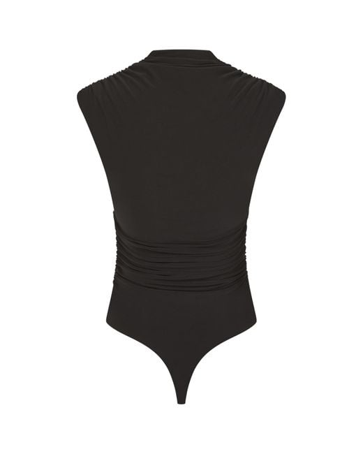 Celestine & Mae Black Azalea Bodysuit