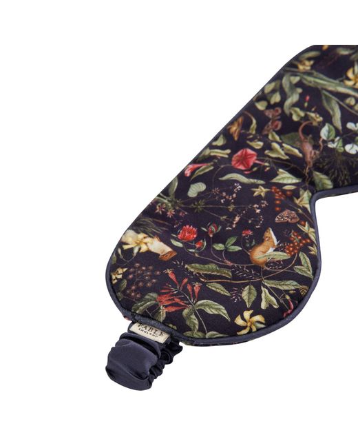 Fable England Black Wolf Garden Pyjamas & Sleep Mask Set