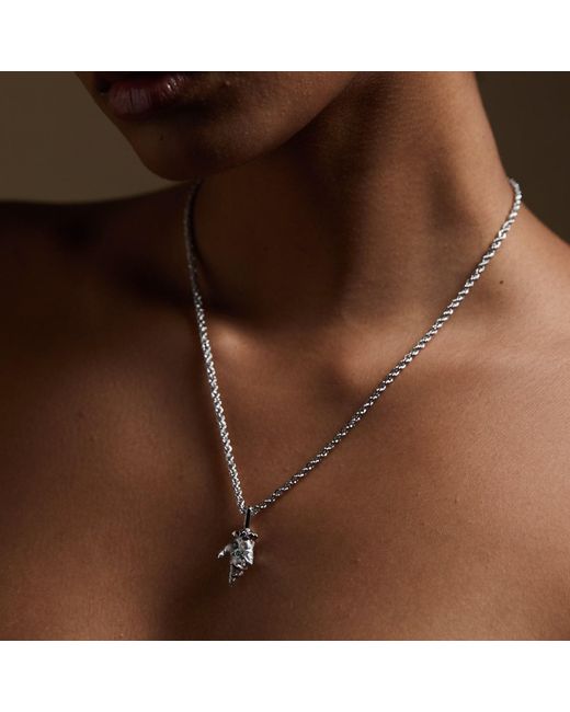 Kasun Metallic Hand Of The Protector Pendant for men