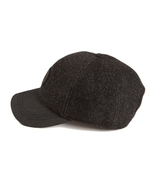 Dasmarca Hats Black Johnny Slate Wool Baseball Cap for men