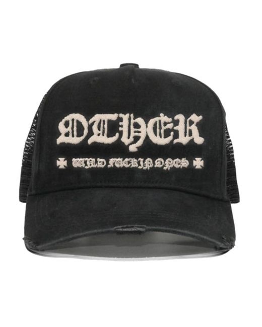 Other Uk Black Owfo Vintage Trucker Hat