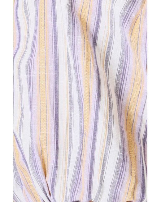 Traffic People Multicolor Dorris Rocks Striped Rene Wide Leg Trousers