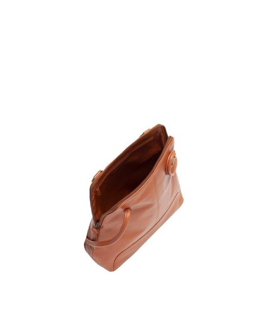 Lloyd Baker Brown Shirdi Leather Backpack