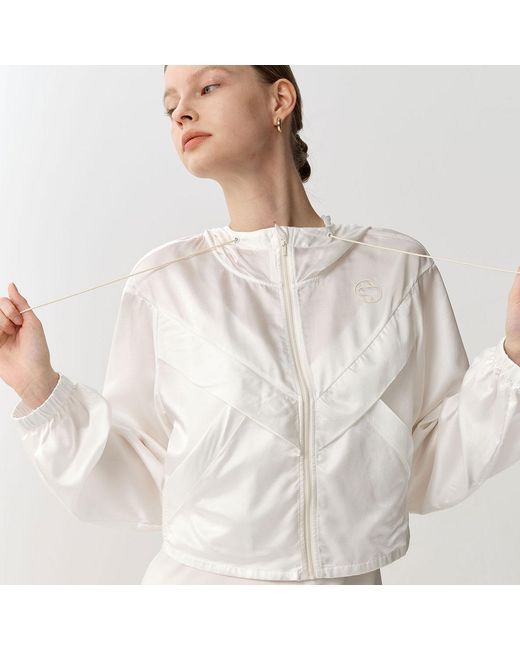 Silkinc White Super-Light Silk Jacket