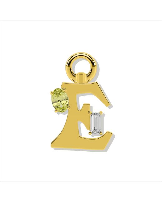 Onia Metallic Amare Letter Charm