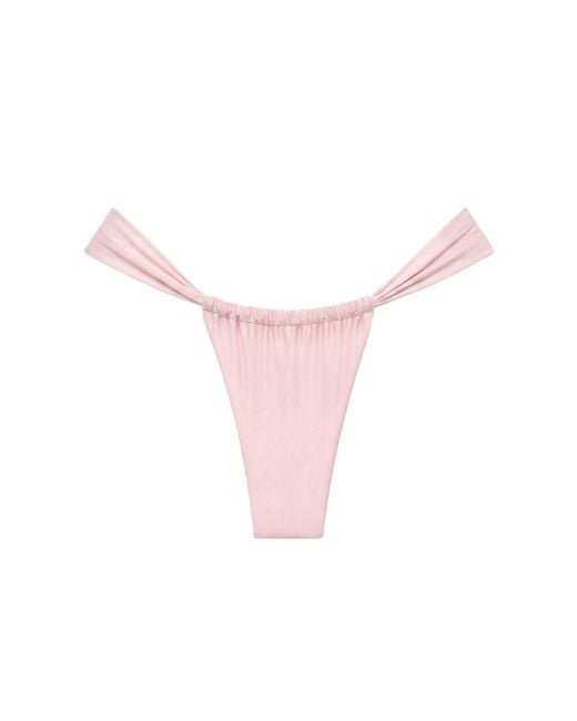 Montce Pink Pale Blush Silkie Sandra Bikini Bottom