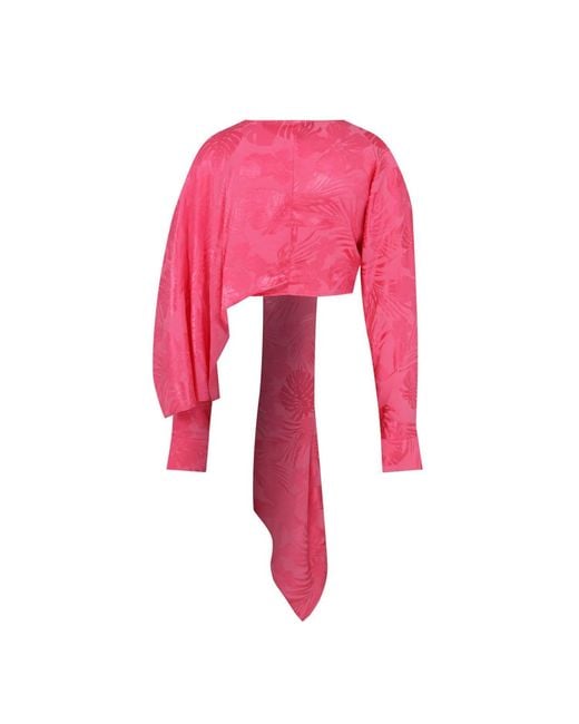 NAZLI CEREN Pink Angy Blouse