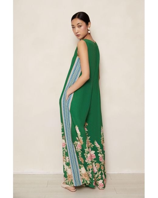 Raishma Green Mabel Jumpsuit