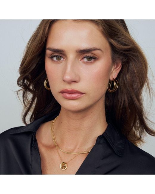Sif Jakobs Jewellery Metallic Necklace Spirale Pianura
