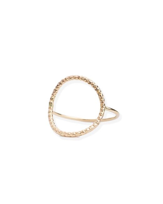 Kate Koel Metallic Karma Circle Ring