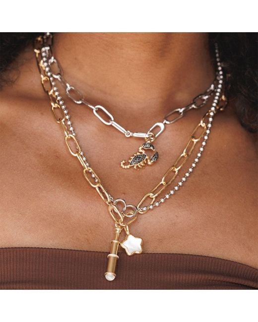 Onia Metallic Dancing Scorpion Charm