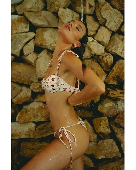 Wild Lovers Pink Cowgirl Crush Bikini Top