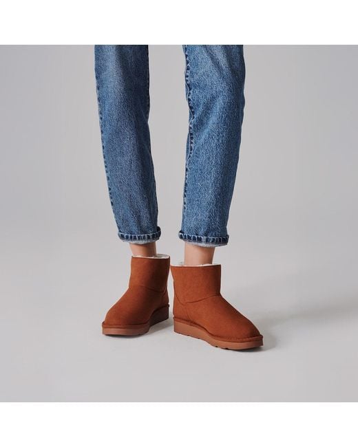 The New Orchard Brown Classic Vegan Short Caramel Crystal