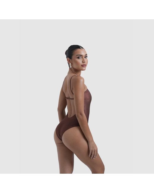 Thaynne Swimwear Llc Brown Ío One Piece