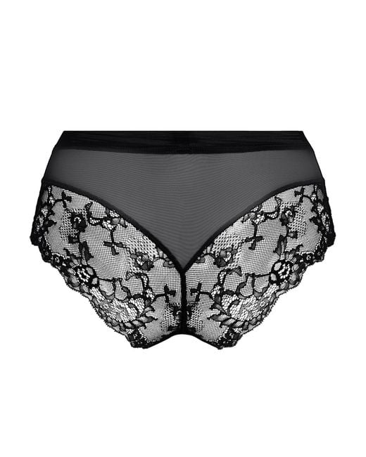 BonBon Lingerie Black Angelina Full Brief