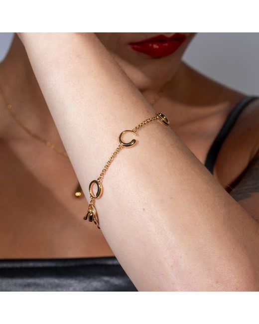 Lucy Quartermaine Metallic Luna Station Bracelet