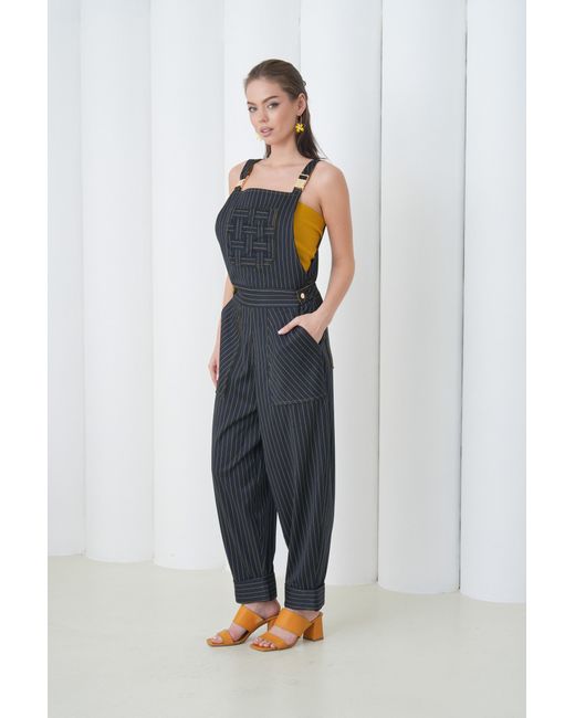 Lumina Eligma Black The Meridian Over-Jumpsuit