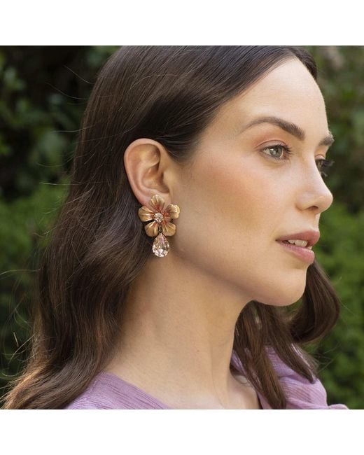 Otazu Pink Cherry Blossom Earrings