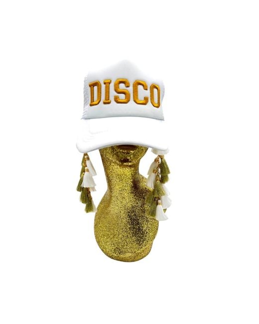 Julia Clancey Metallic Disco Luxe Chacha Trucker Cap