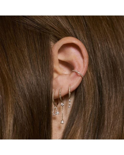 Dyamka White Three Diamonds Charm
