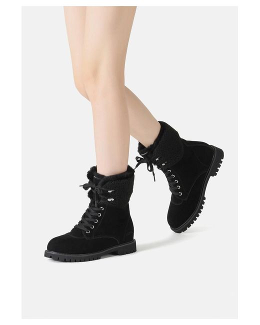 EverAu Australia Black Sittella Fashion Chunky Boots