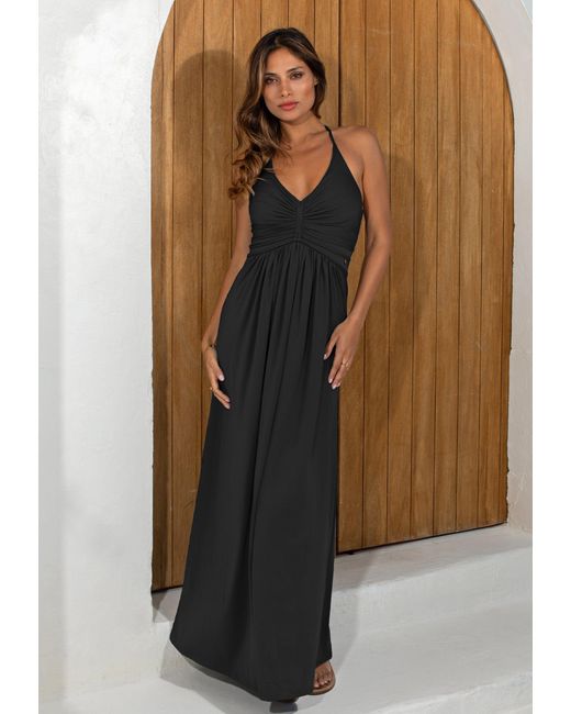 Chic by Lirette Black Halter Dress Natural