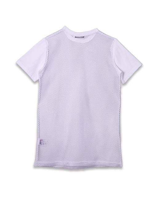 Bradford Row Purple Ivy Mesh Dress –