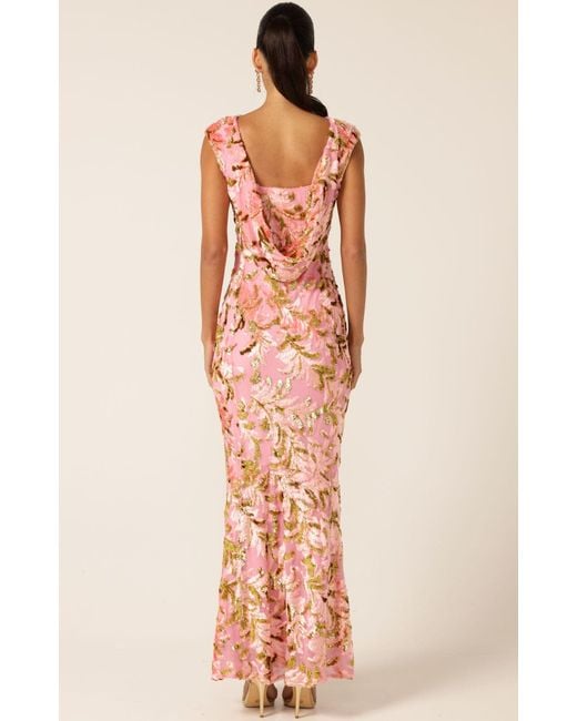 SACHA DRAKE Pink Heavenly Heights Maxi Dress