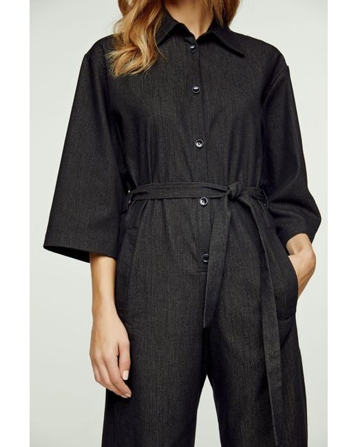 Conquista Blue Dark Denim Jumpsuit