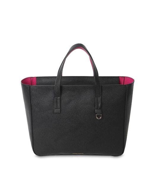 CAMPO MARZIO Roma 1933 Black Ashley Handbag-Fuchsia