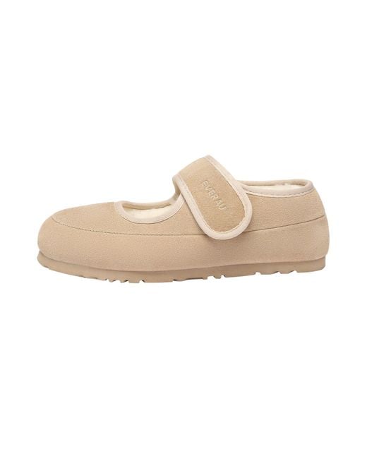 EverAu Australia White Neutrals Adjustable Strap Slippers