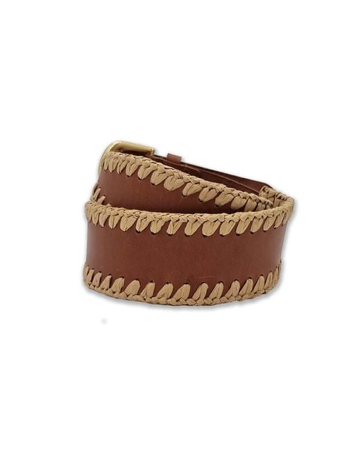 Nooki Design Brown Bayswater Belt