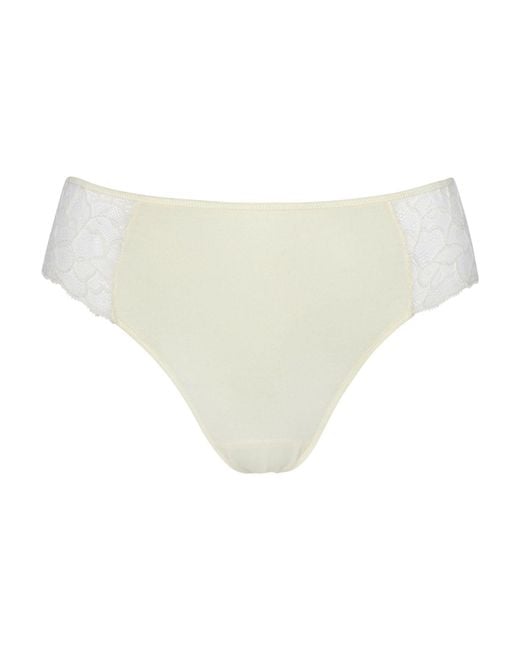 Zd - Zero Defects White Neutrals Enara High-Waist Brief – Premium Comfort With Soy Fiber