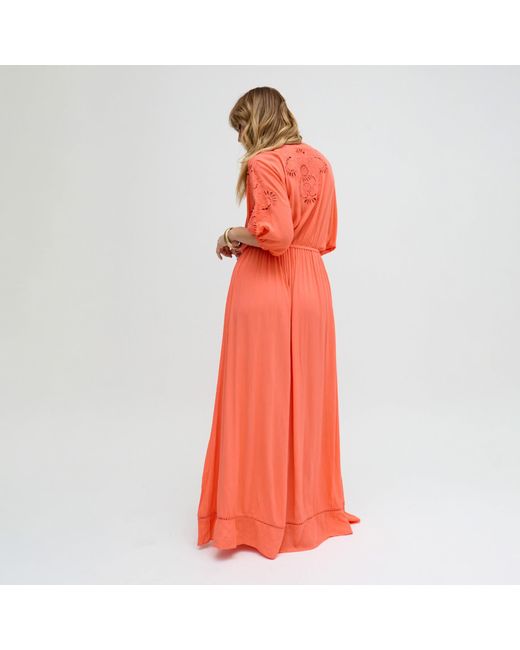 Raffya Somerton Embroidered Maxi Dress